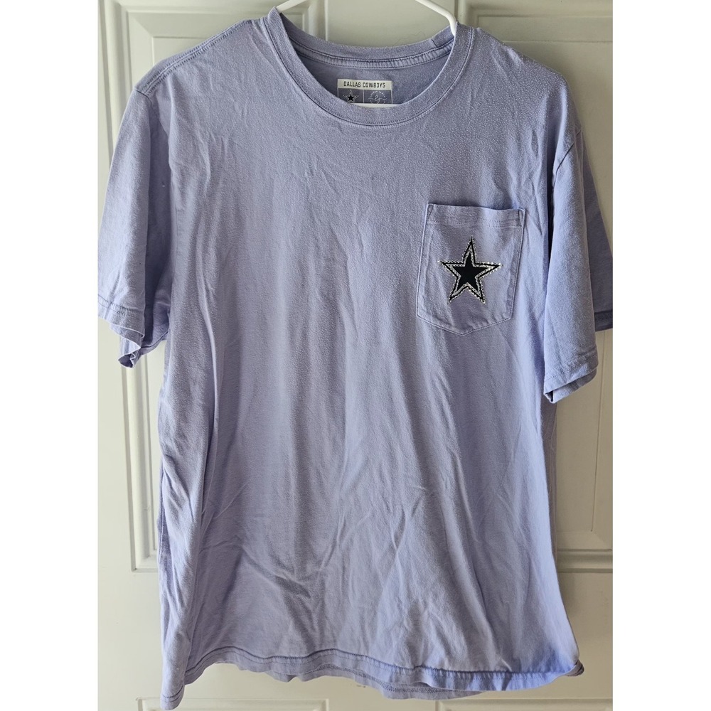 Lauren James Women's Dallas Cowboys Howdy Cowboy Tshirt Large NFL